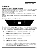 Preview for 13 page of EdgeStar CWB2886FD Owner'S Manual