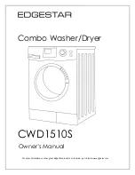 EdgeStar CWD1510S Owner'S Manual preview