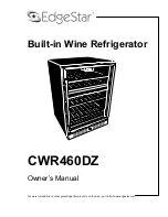 EdgeStar CWR1101DZ Owner'S Manual preview