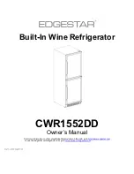 Preview for 1 page of EdgeStar CWR1552DD Owner'S Manual