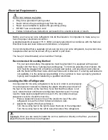 Предварительный просмотр 10 страницы EdgeStar CWR1552DZ Owner'S Manual