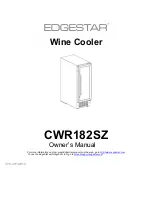 Предварительный просмотр 1 страницы EdgeStar CWR182SZ Owner'S Manual