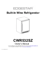 EdgeStar CWR532SZ Owner'S Manual preview