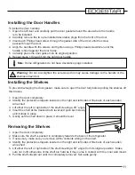 Preview for 11 page of EdgeStar CWR5631FD Owner'S Manual