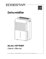 EdgeStar DEP700WP Owner'S Manual preview