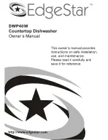 EdgeStar DWP40W Owner'S Manual preview