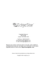 Предварительный просмотр 24 страницы EdgeStar DWP60ES Owner'S Manual