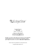 Предварительный просмотр 8 страницы EdgeStar EAC211TS Owner'S Manual