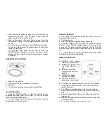 Preview for 3 page of EdgeStar EAC421 Instruction Manual