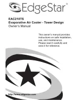 Preview for 1 page of EdgeStar Evaporative Air Cooler - Tower Design EAC210TS Owner'S Manual