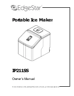 Предварительный просмотр 1 страницы EdgeStar IP211SS Owner'S Manual