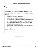 Предварительный просмотр 3 страницы EdgeStar IWR280SZ Owner'S Manual