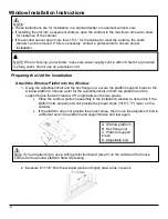 Preview for 8 page of EdgeStar Koldfront CAC10000W Owner'S Manual