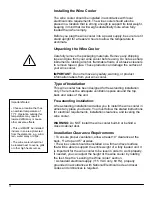 Preview for 6 page of EdgeStar Koldfront TWR4BL Owner'S Manual