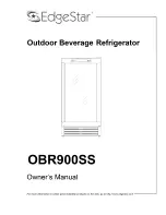 Предварительный просмотр 1 страницы EdgeStar OBR900SS Owner'S Manual