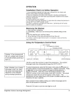 Предварительный просмотр 9 страницы EdgeStar OBR900SS Owner'S Manual