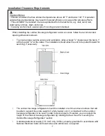 Preview for 8 page of EdgeStar OBR901SS Owner'S Manual