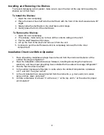 Preview for 10 page of EdgeStar OBR901SS Owner'S Manual