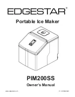 EdgeStar PIM200SS Owner'S Manual предпросмотр