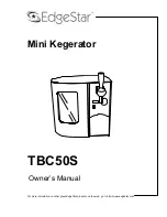 Preview for 1 page of EdgeStar TBC50S Owner'S Manual