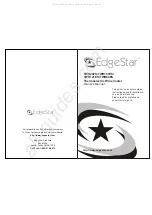 Предварительный просмотр 1 страницы EdgeStar TWR121ES Owner'S Manual