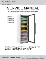 EdgeStar VBR440 Service Manual preview