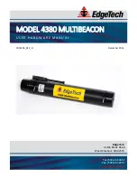 Edgetech 4380 MULTIBEACON User Hardware Manual preview