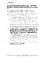 Preview for 3 page of Edgetech pulse 070 Installation And Operating Instructions Manual