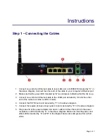 Предварительный просмотр 3 страницы Edgewater Networks 200EW/E Quick Start Manual