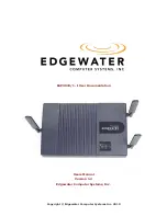 Edgewater Networks EAP3030/1-I User Manual предпросмотр