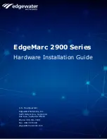 Edgewater Networks EdgeMarc 2900a Hardware Installation Manual предпросмотр