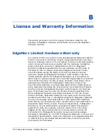 Предварительный просмотр 34 страницы Edgewater Networks EdgeMarc 4700 Series Hardware Installation Manual