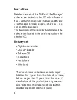 Preview for 6 page of EDIC-mini Daily S50 Short Operating Instruction