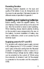 Preview for 5 page of EDIC-mini EM Tiny+ Series Operation Manual