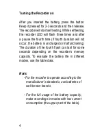 Preview for 4 page of EDIC-mini Tiny B32 Short Operating Instruction