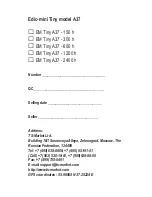 Preview for 8 page of EDIC-mini Tiny16 A37 Short Operating Instruction