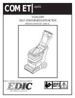 Edic 419TR Owner'S/Operator'S Manual preview