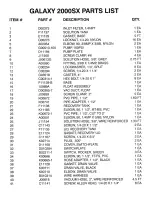 Preview for 12 page of Edic GALAXT 2000EX Owner'S Manual & Parts List