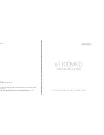 Preview for 1 page of EDIFIER e1100MKII Quick Manual