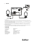 Preview for 4 page of EDIFIER E2100 User Manual