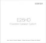 Preview for 1 page of EDIFIER E25HD User Manual