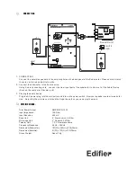 Preview for 4 page of EDIFIER E3100 User Manual