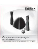 EDIFIER E3300 User Manual preview