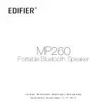 EDIFIER EDF100005 User Manual preview