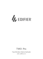 EDIFIER EDF200017 User Manual предпросмотр