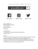 Preview for 5 page of EDIFIER EDF200085 User Manual