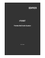 Preview for 1 page of EDIFIER iF355BT User Manual