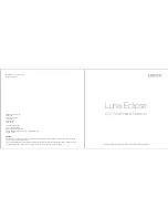 EDIFIER LUNA ECLIPSE e25 User Manual предпросмотр