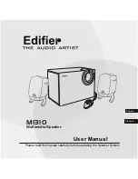 EDIFIER M1310 User Manual preview