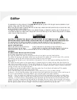 Предварительный просмотр 2 страницы EDIFIER M2300 User Manual